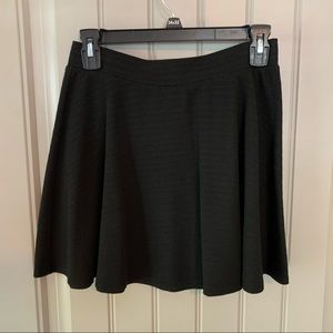 Black circle skirt